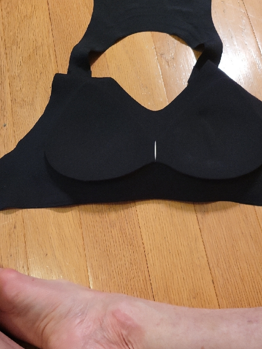 Source Unknown Black Seamless Racerback Bralette For POSTURE correction - Picture 8 of 12